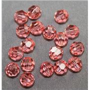 Swarovski Crystal 5000 Round Rose Peach 6mm 
