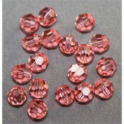 Swarovski Crystal 5000 Round Rose Peach 6mm 