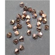 Swarovski Crystal 5328 Bicone Rose Gold 2x 4mm 