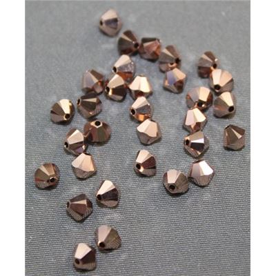 Swarovski Crystal 5328 Bicone Rose Gold 2x 4mm 