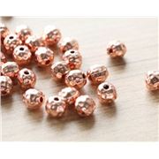 Filler Beads Tibetan Style Beads 8x7mm Rose Gold  ea