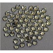 Swarovski Crystal 2038 Diamante Hot Fix Black Diamond SS16 