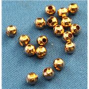 Filler Beads Rose Gold 4mm ea