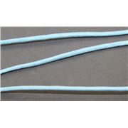 Waxed Cord 2mm Skyblue per metre
