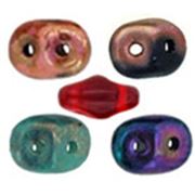 Superduo Two Hole Beads 2.5x5mm (Approx 13 beads per gram)