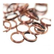 Split Ring Pink Copper 6mm ea