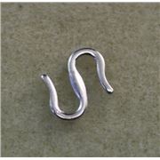 Findings S Clasp Non Standard Silver