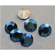 Swarovski Crystal 1088 Pointy Back Metallic Blue SS39 