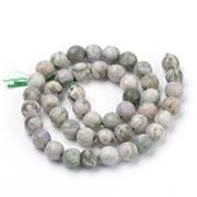Semi Precious Strand Faceted Peace Jade Round 6mm (approx 63 beads) each