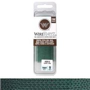 WireKnitz Stretch Copper Wire Knit Dark Cyan-Fine gauge 22.5cm ea.