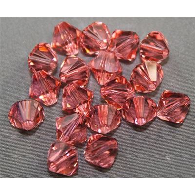 Swarovski Crystal 5328 Bicone Rose Peach 8mm
