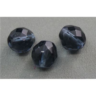 Firepolished Crystal Montana 10mm ea