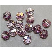 Swarovski Crystal 5000 Round Lilac Shadow 8mm 