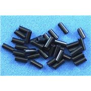 Bugle Black Opaque 4mm - Minimum 12g