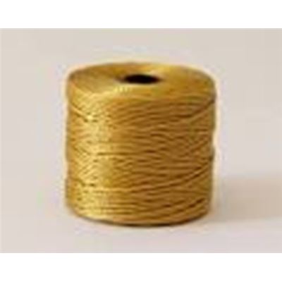 S-Lon Bead Cord Gold 77 yards