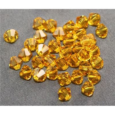 Swarovski Crystal 5328 Bicone Sunflower 4mm 