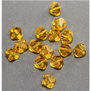 Swarovski Crystal 5328 Bicone Sunflower 6mm 