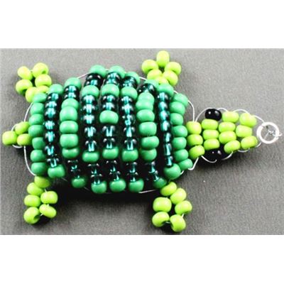 Turtle - Green Colour (instructions incl.) ea