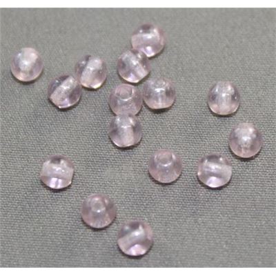 Tiffany Round Lustered Amethyst Transparent 4mm per gram