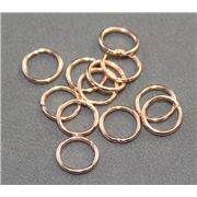 Jump Ring Rose Gold 8mm ea