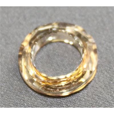 Swarovski Crystal 4139 Ring Golden Shadow 14mm 