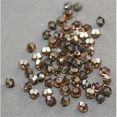 Swarovski Crystal 5328 Bicone Crystal Bronze Shade 3mm 