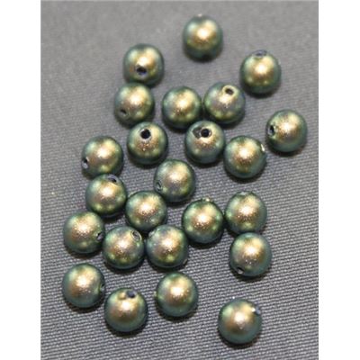 Swarovski Crystal 5810 Pearl Iridescent Green 4mm 