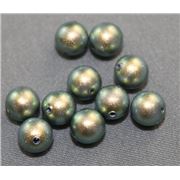 Swarovski Crystal 5810 Pearl Iridescent Green 6mm 