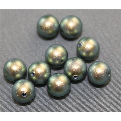 Swarovski Crystal 5810 Pearl Iridescent Green 6mm 