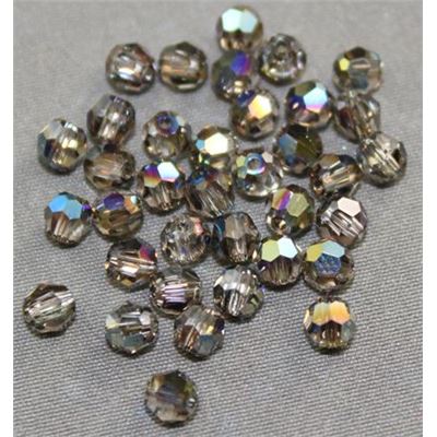 Swarovski Crystal 5000 Round Iridescent Green 4mm 
