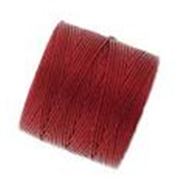 S-Lon Bead Cord Red Hot 77yds
