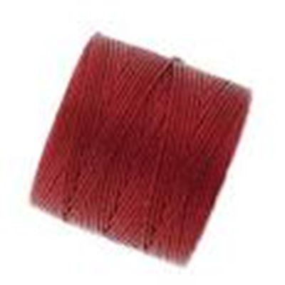 S-Lon Bead Cord Red Hot 77yds