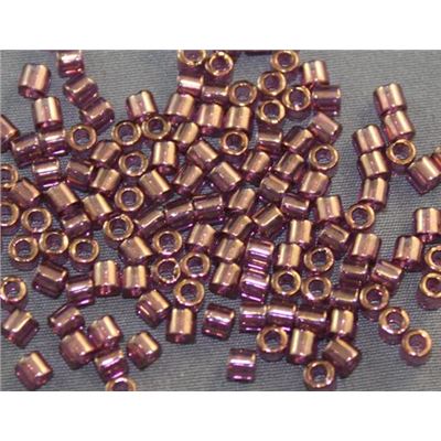 Delica DBL-0108-50 Gold Luster Amethyst 8/0 - Minimum 5g