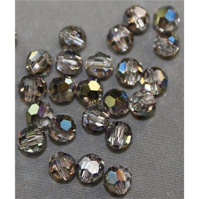 Swarovski Crystal 5000 Round Iridescent Green 6mm 