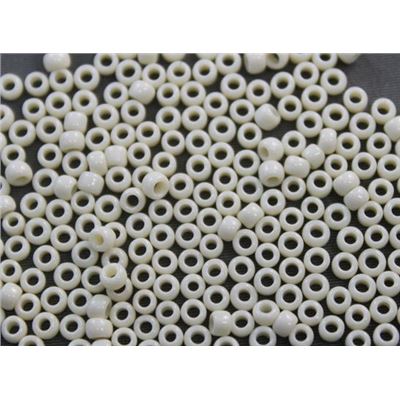 Toho Seed Bead Opaque Lt. Beige 8/0 - Minimum 8g