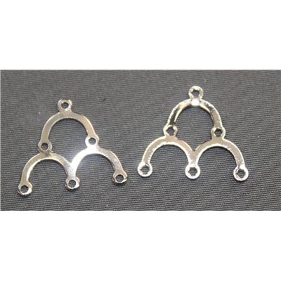 End Bar  6 Hole Arch Connector Nickel  ea