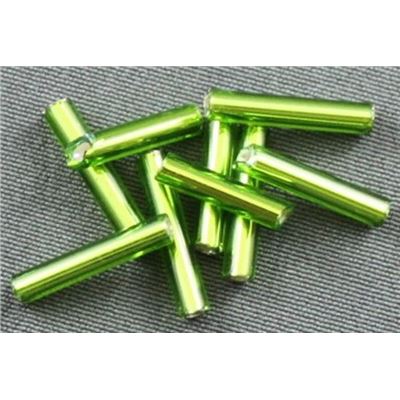 Bugle Green Silver Lined 12mm - Minimum 12g