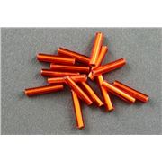 Bugle Orange Silver Lined 12mm - Minimum 12g