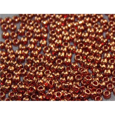 Toho Seed Bead Gold Lustered African Sunset 6/0 - Minimum 12g