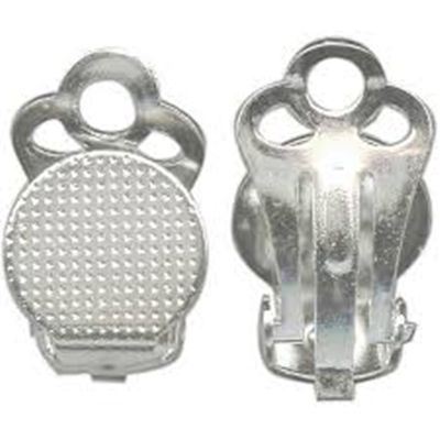 Earrings  Clip On (per pair) Nickel 7mm ea