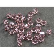 Swarovski Crystal 5328 Bicone Vintage Rose 3mm 