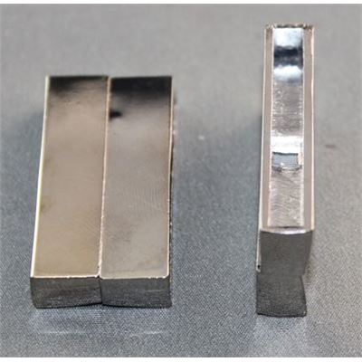Nickel Magnetic Rectangular Clasp 37x19mm ea