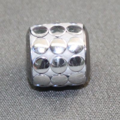 Swarovski Crystal Becharmed Pave Silver Polished ea.