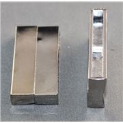 Magnetic Rectangle Clasp  Nickel 38x19x7mm ea