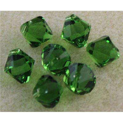 Swarovski Crystal 6328 Bicone Pendant Fern Green 8mm 