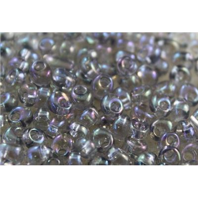 Miyuki Drop Trans. Grey AB 4mm - Minimum 10g