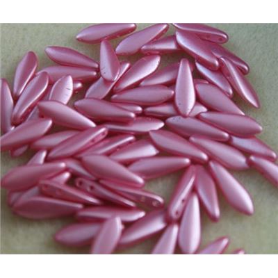 Dagger 2 Hole Pink 16x5mm ea