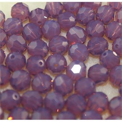 Swarovski Crystal 5000 Round Cyclamen Opal 8mm 