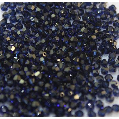 Swarovski Crystal 5328 Bicone Dark Indigo 3mm 