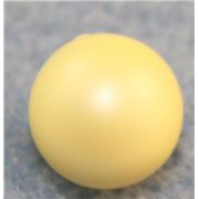 Swarovski Crystal 5810 Pearl Pastel Yellow 6mm 